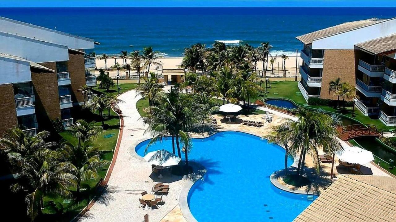 Paraiso Das Dunas - Apartamento A Beira Mar Com Jacuzzi - Proximo Ao Beach Park Aquiraz Exterior foto