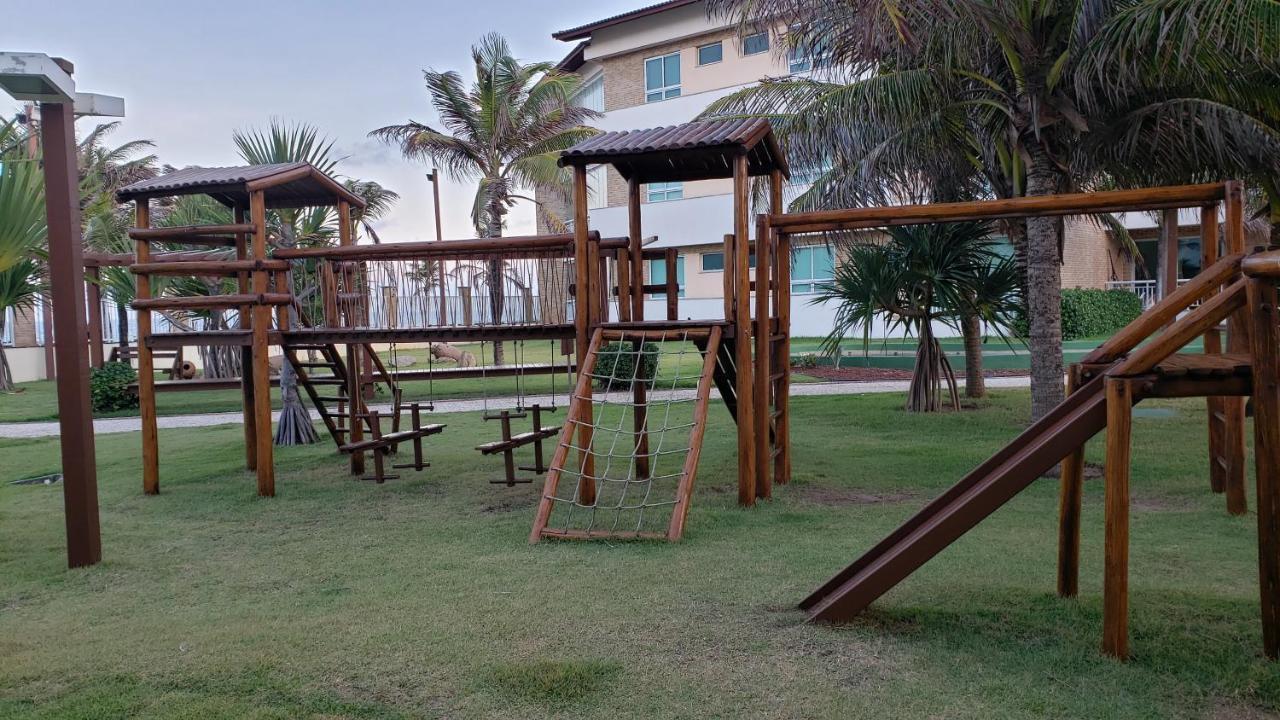 Paraiso Das Dunas - Apartamento A Beira Mar Com Jacuzzi - Proximo Ao Beach Park Aquiraz Exterior foto